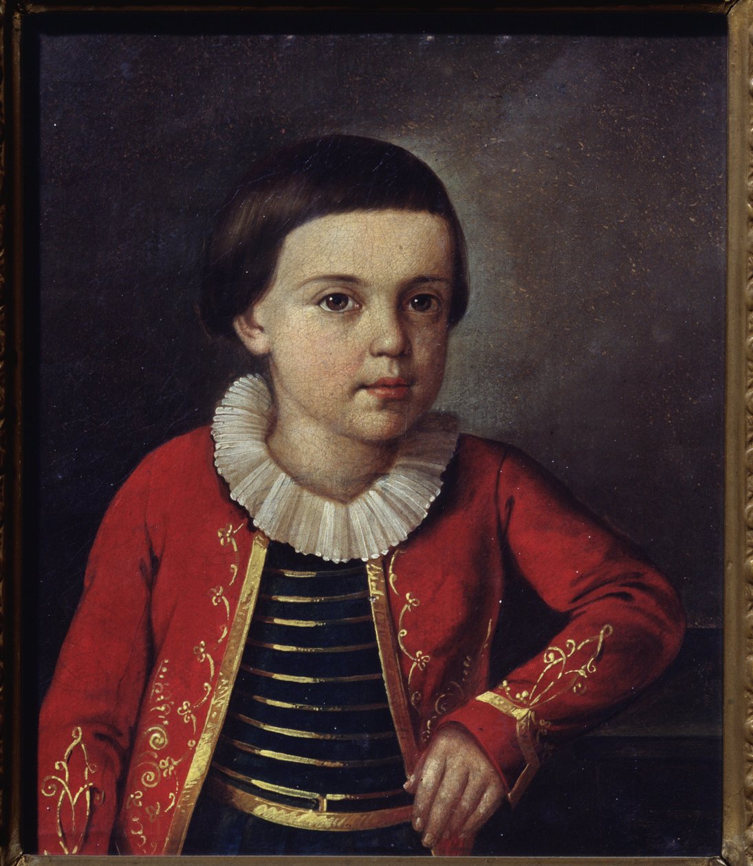 Portrait du poète Mikhail Lermontov enfant - School Russian