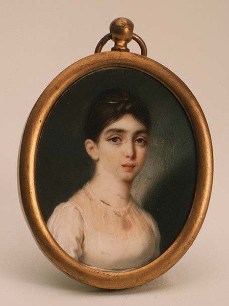 Portrait de Darya Mikhailovna Opochinina (1788-1854) - School Russian