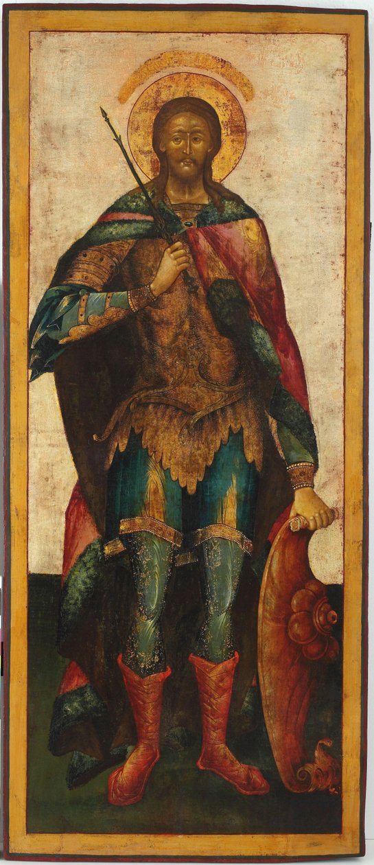 Saint Alexandre Nevski (1220-1263) - Icône russe - School Russian