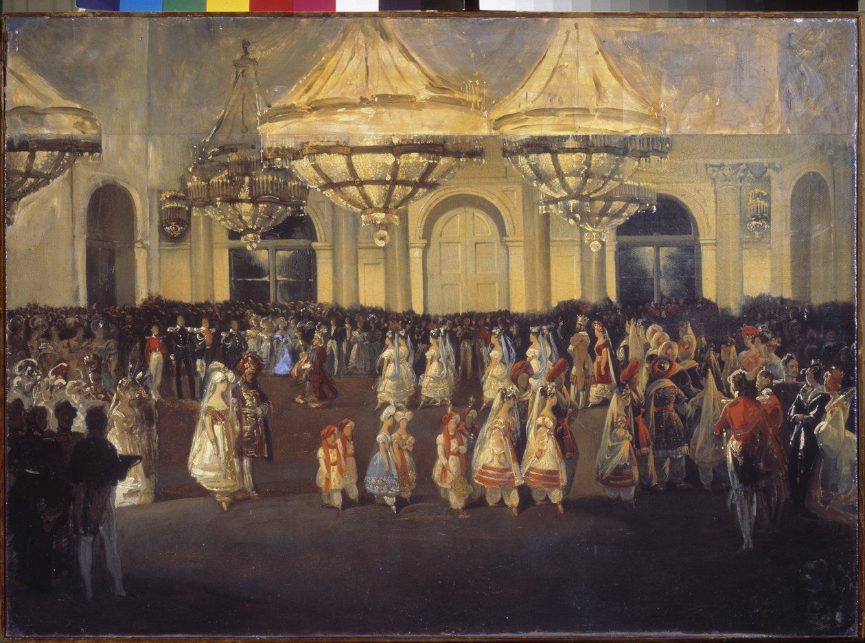 Un bal dans le palais d