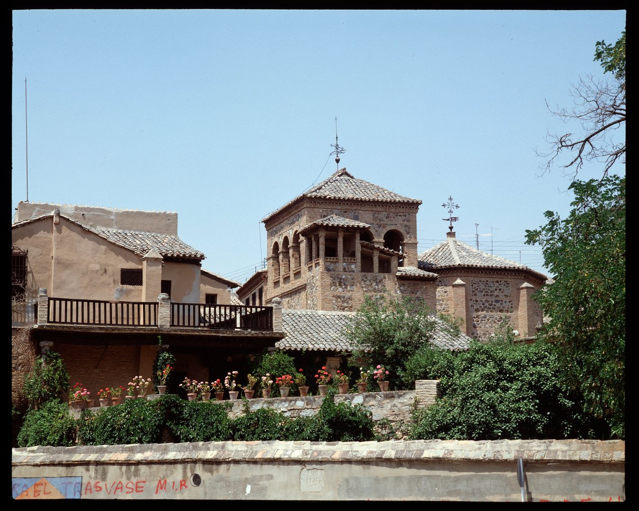 Vue de la maison du peintre Dominikos Theotokopoulos dit El Greco - School Spanish