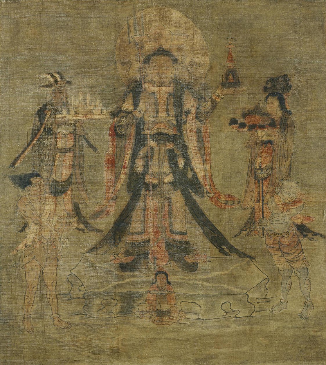 Culture tibétaine : Vaisravana Bishamonten, le Gardien du Nord - School Tibetan