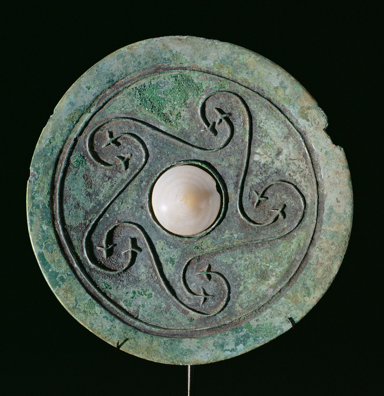 Miroir, culture Dongson vers 200 av. J.-C.-200 apr. J.-C., Vietnam - School Vietnamese