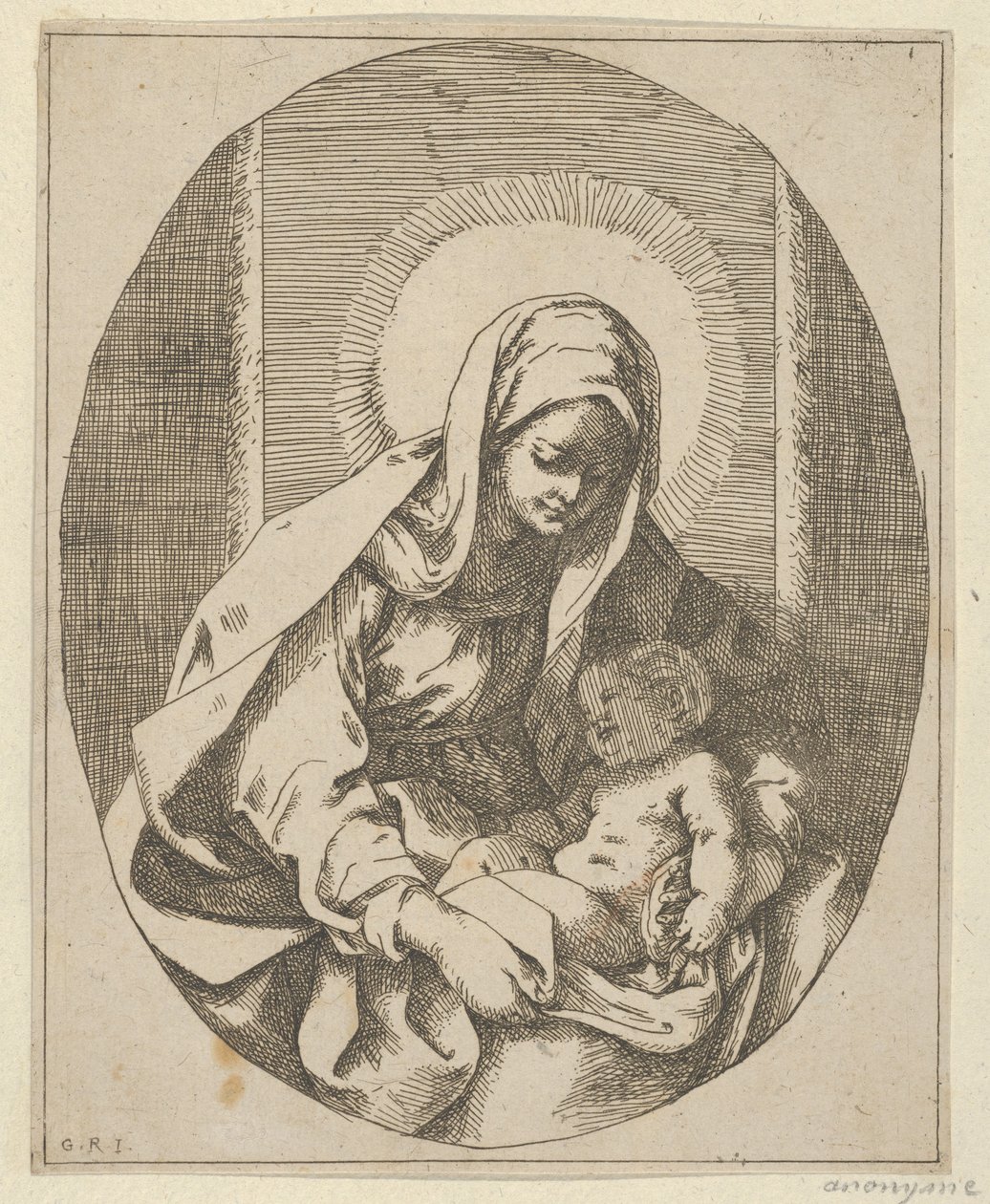 La Vierge tenant l