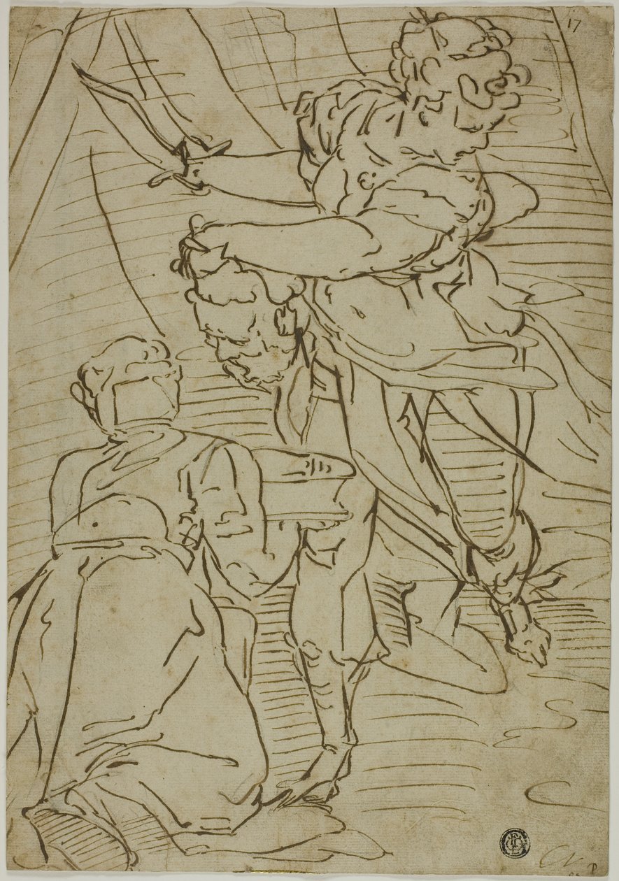 Judith avec la tête d