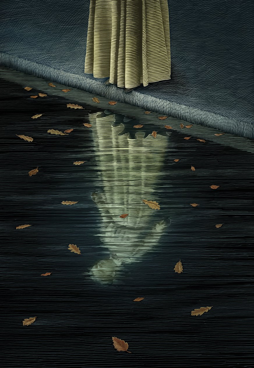 Rosmersholm, 2010 (scratchboard, colorisé numériquement) - Scott McKowen
