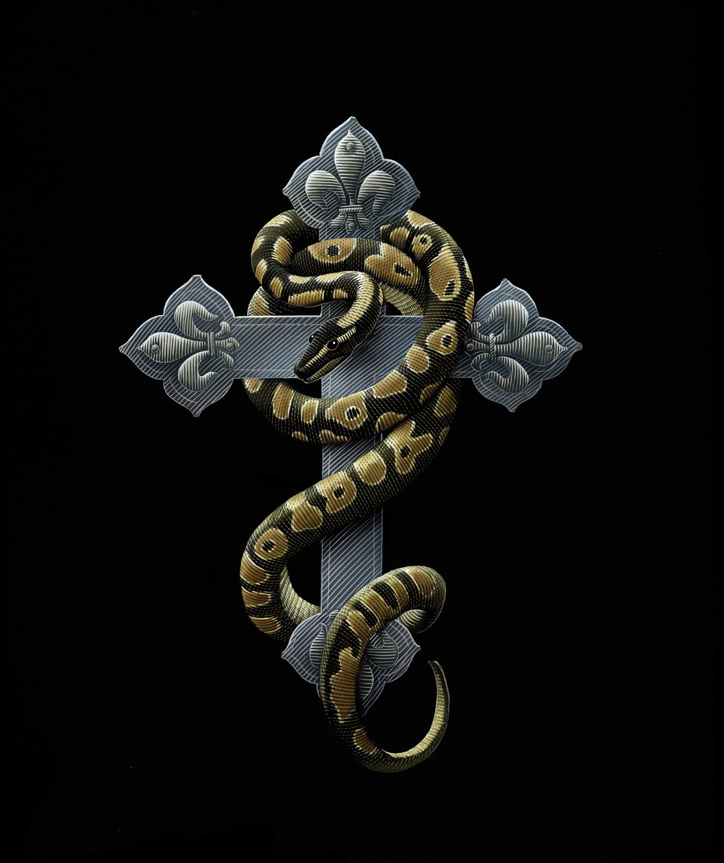 Tartuffe, 2009 (scratchboard, colorisé numériquement) - Scott McKowen