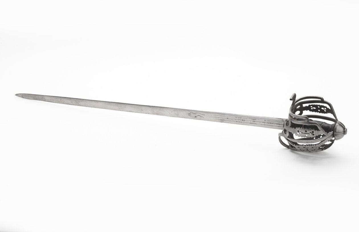 Épée à garde panier, vers 1745 - Scottish School