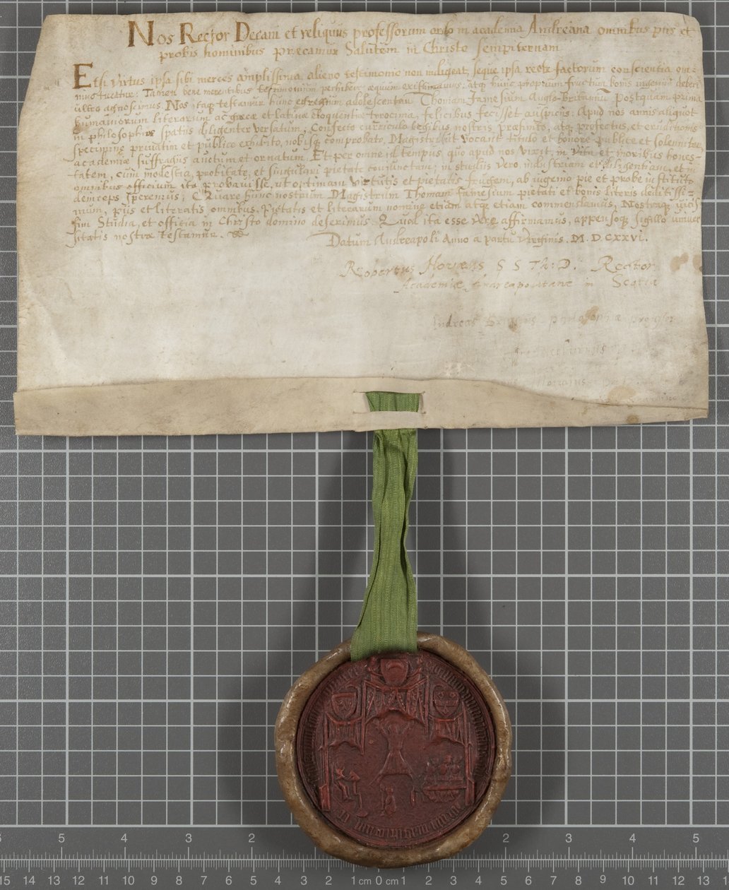 Diplôme délivré par l