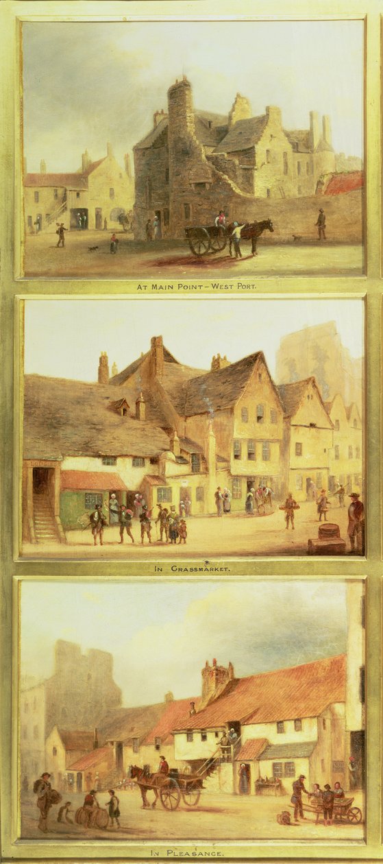 Main Point West Port, Grassmarket et Pleasance, détail d