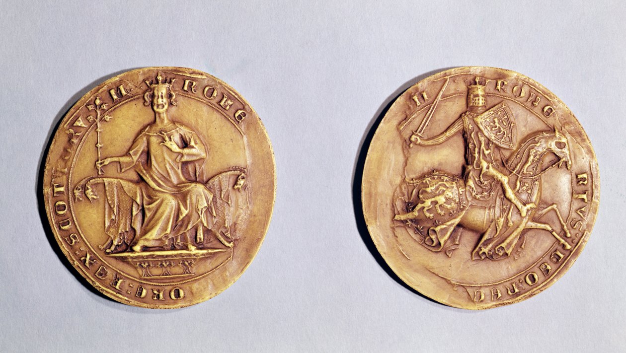 Sceau de Robert VIII Bruce, 1326 - Scottish School