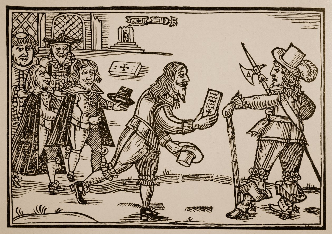La humble pétition de Jock de Braid, Écosse, 1648 - Scottish School