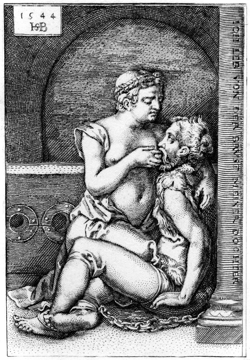 Cimon et Pero, 1544 1849 - Sebald Beham