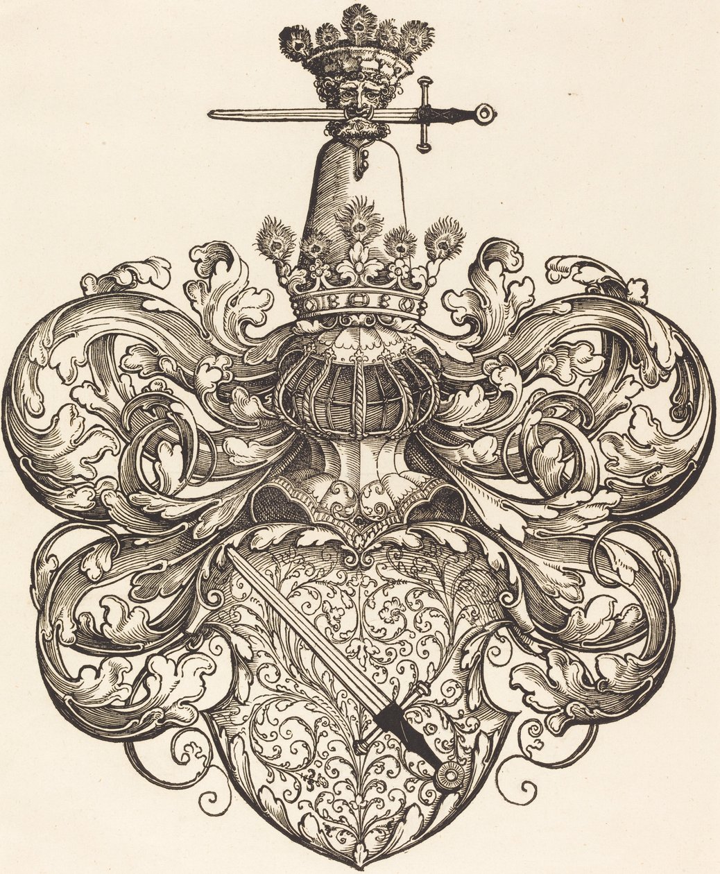 Blason de la Famille Kress von Kressenstein - Sebald Beham