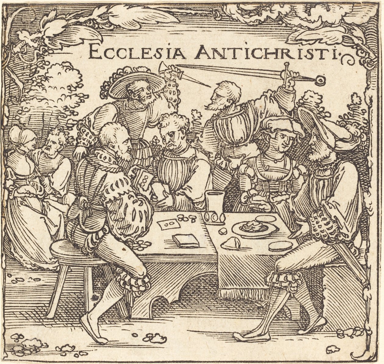 Ecclesia Antichristi - Sebald Beham