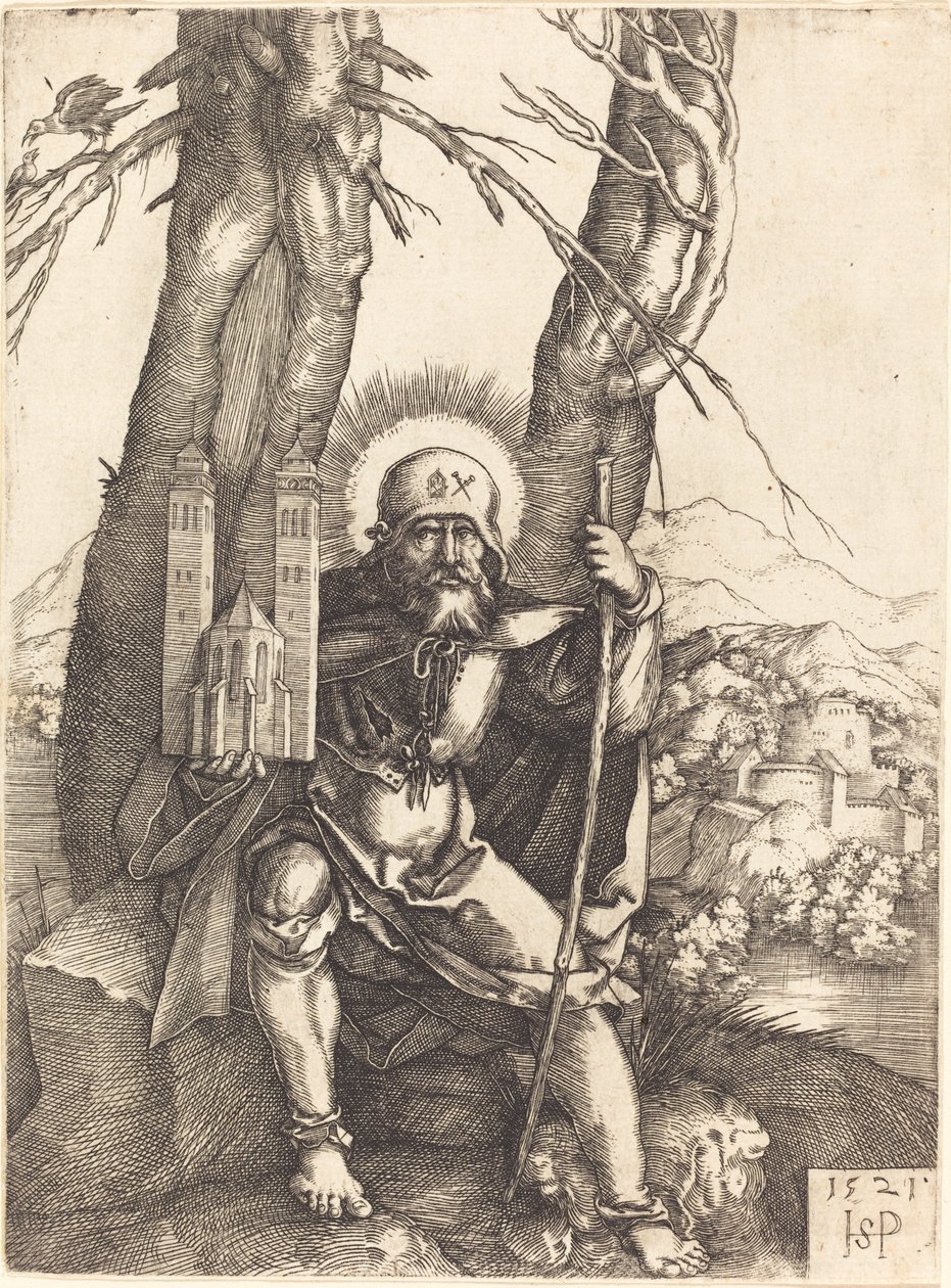 Saint Sebald | Sebald Beham | Estampe d'art