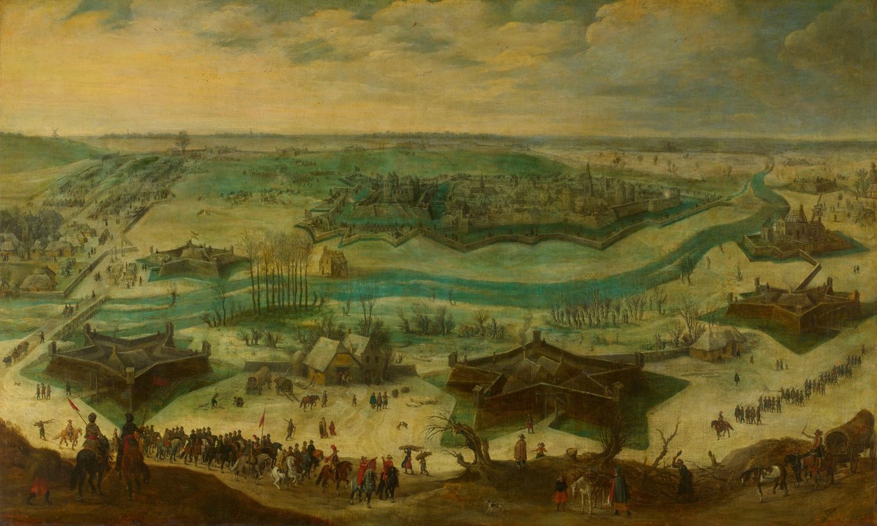 Le siège de Jülich, 1621-22 - Sebastiaen Vrancx (attributed to)