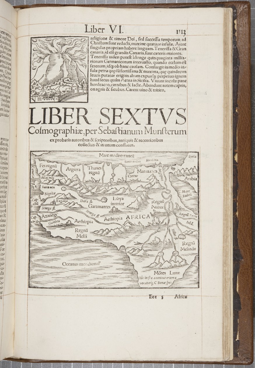 Cosmographia, Col 1113, 1544 - Sebastian Munster