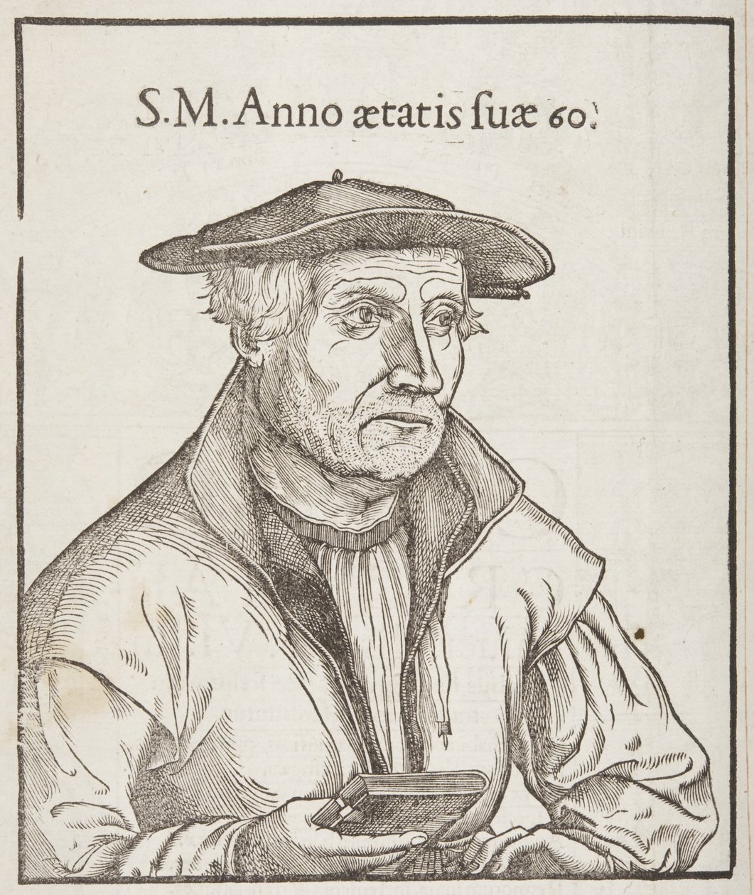 Cosmographia, verso de la page de titre, 1544 - Sebastian Munster