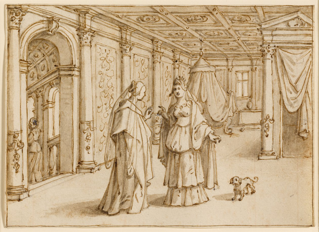 Anne et Didon discutent d