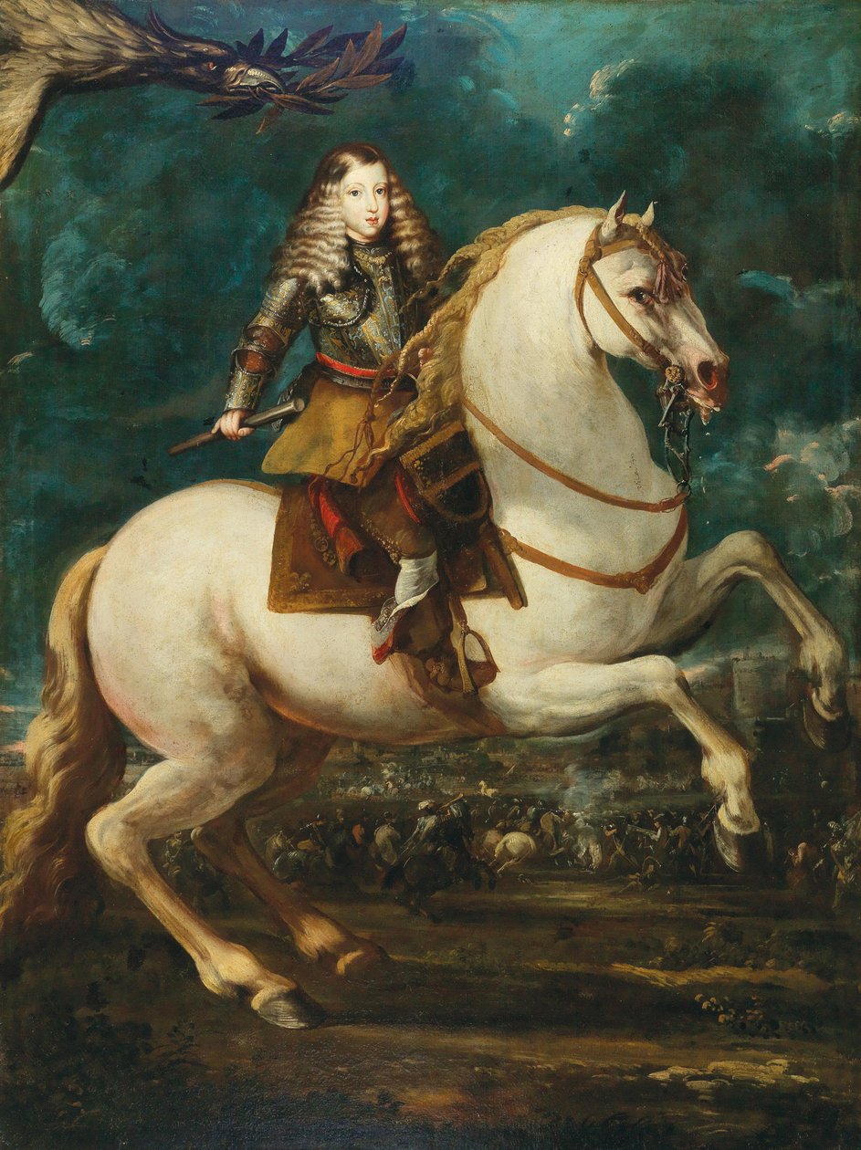 Portrait équestre de Charles II d