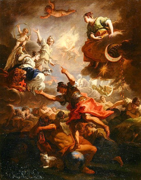 Allégorie de la Toscane, c.1706 - Sebastiano Ricci
