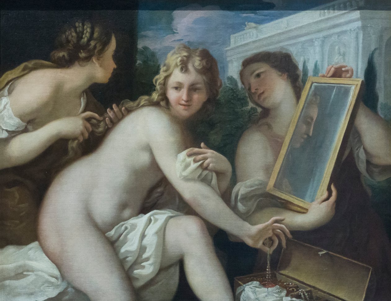 Bethsabée au bain, fin du XVIIe siècle (huile sur toile) - Sebastiano Ricci