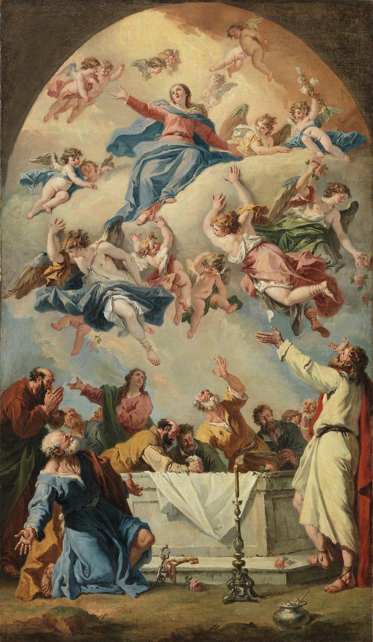 Die Himmelfahrt Mariens - Sebastiano Ricci