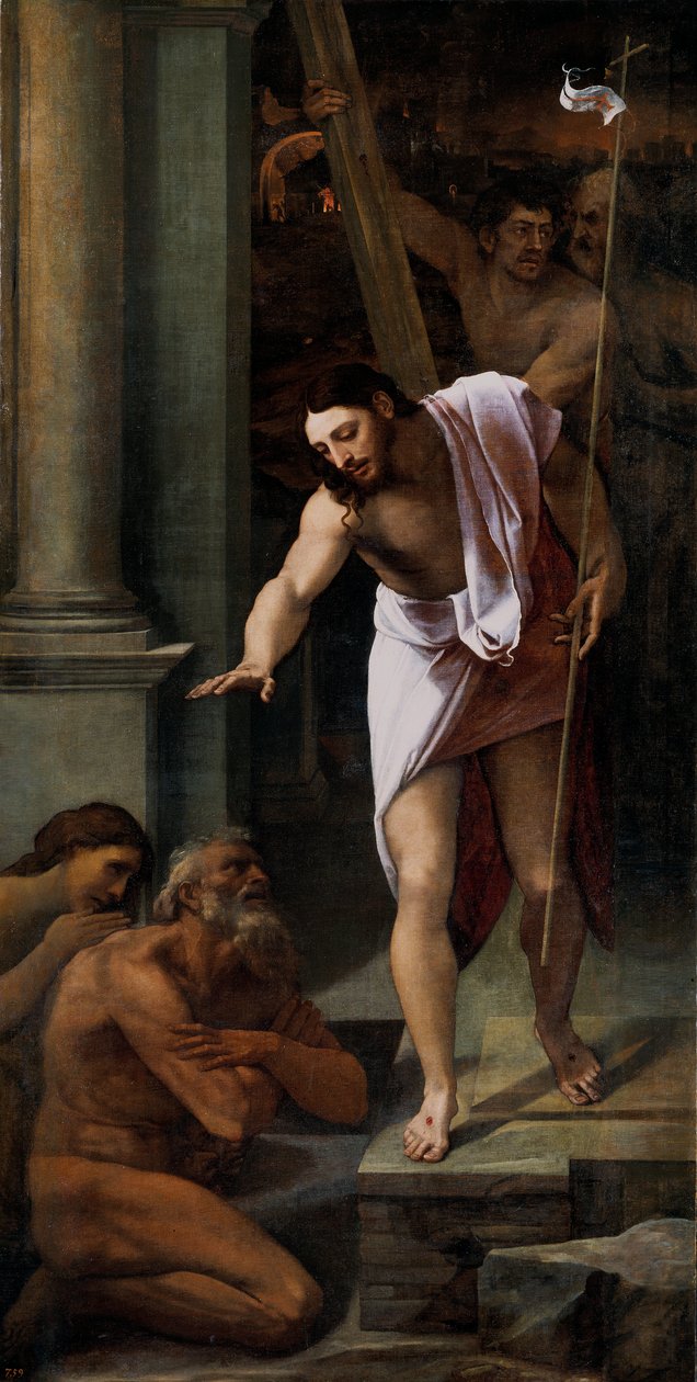 Espagnol : Bajada de Cristo al Limbo La descente du Christ dans les limbes - Sebastiano del Piombo
