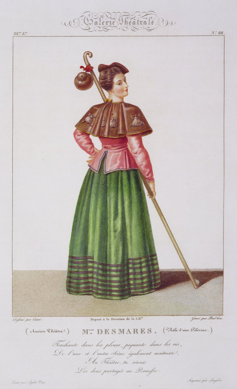 Mademoiselle Desmares dans le rôle d