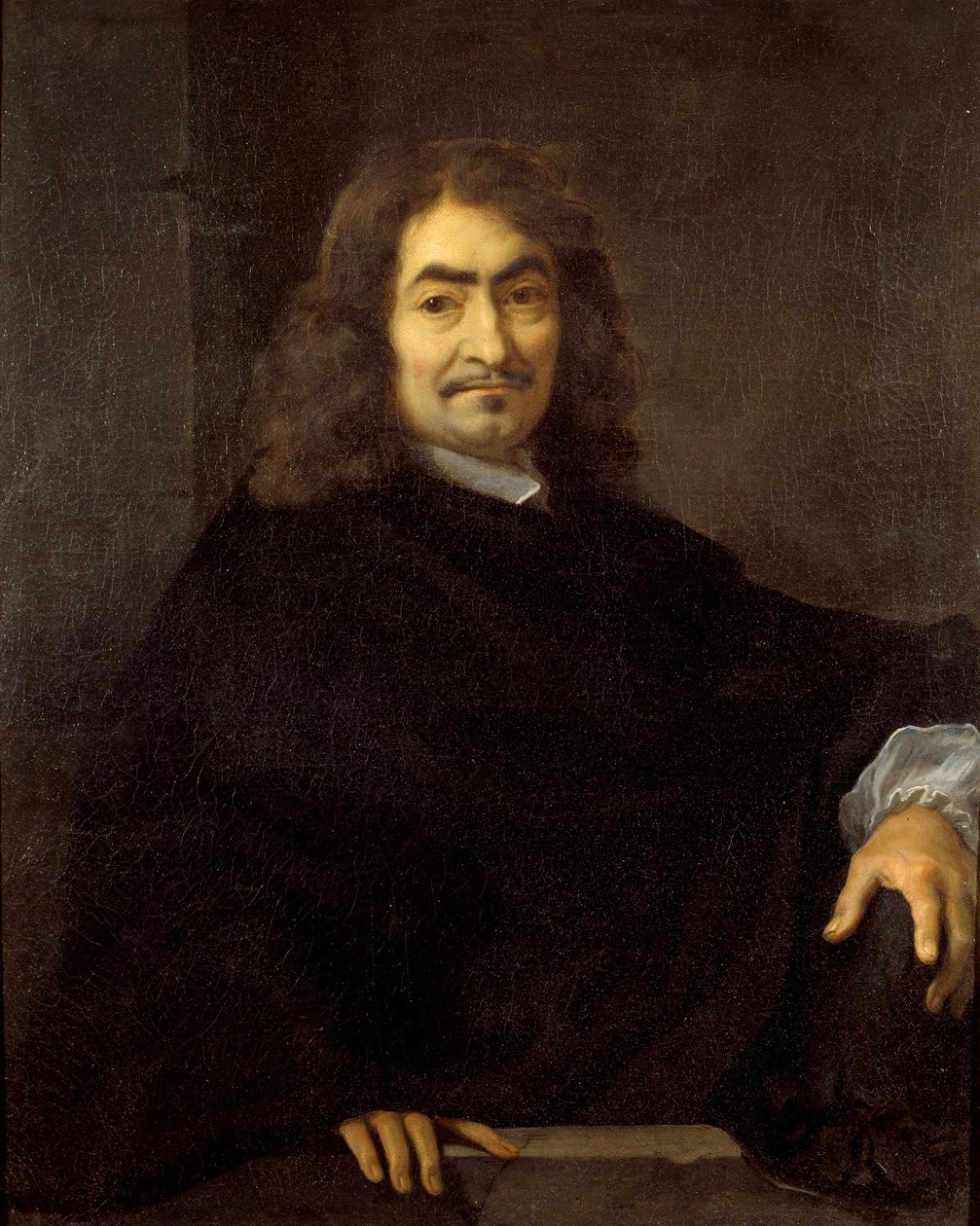 Portrait présumé du philosophe René Descartes - Sébastien Bourdon