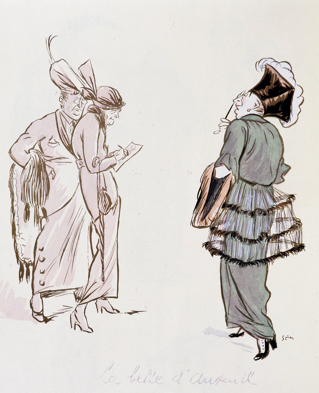 Modèle de costume fantastique ("La Belle d