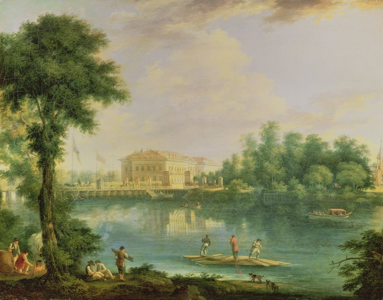 Vue du palais Kamennostrovsky, Saint-Pétersbourg - Semen Fedorovich Shchedrin