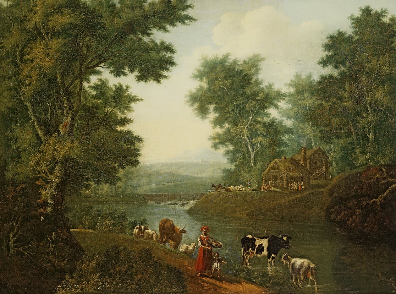 Paysage dans les environs de Saint-Pétersbourg - Semyon Shchedrin