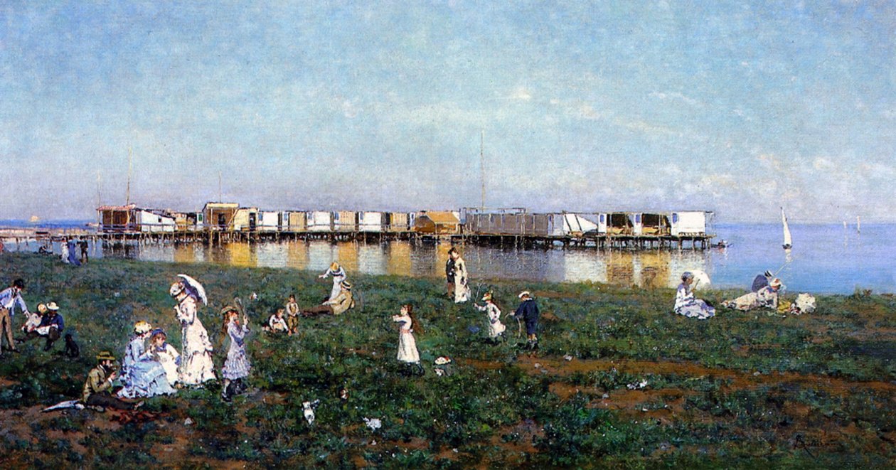 La baie de Livourne, Italie - Serafin Avendano