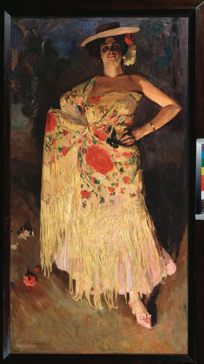 Une danseuse - Sergei Arsenevich Vinogradov