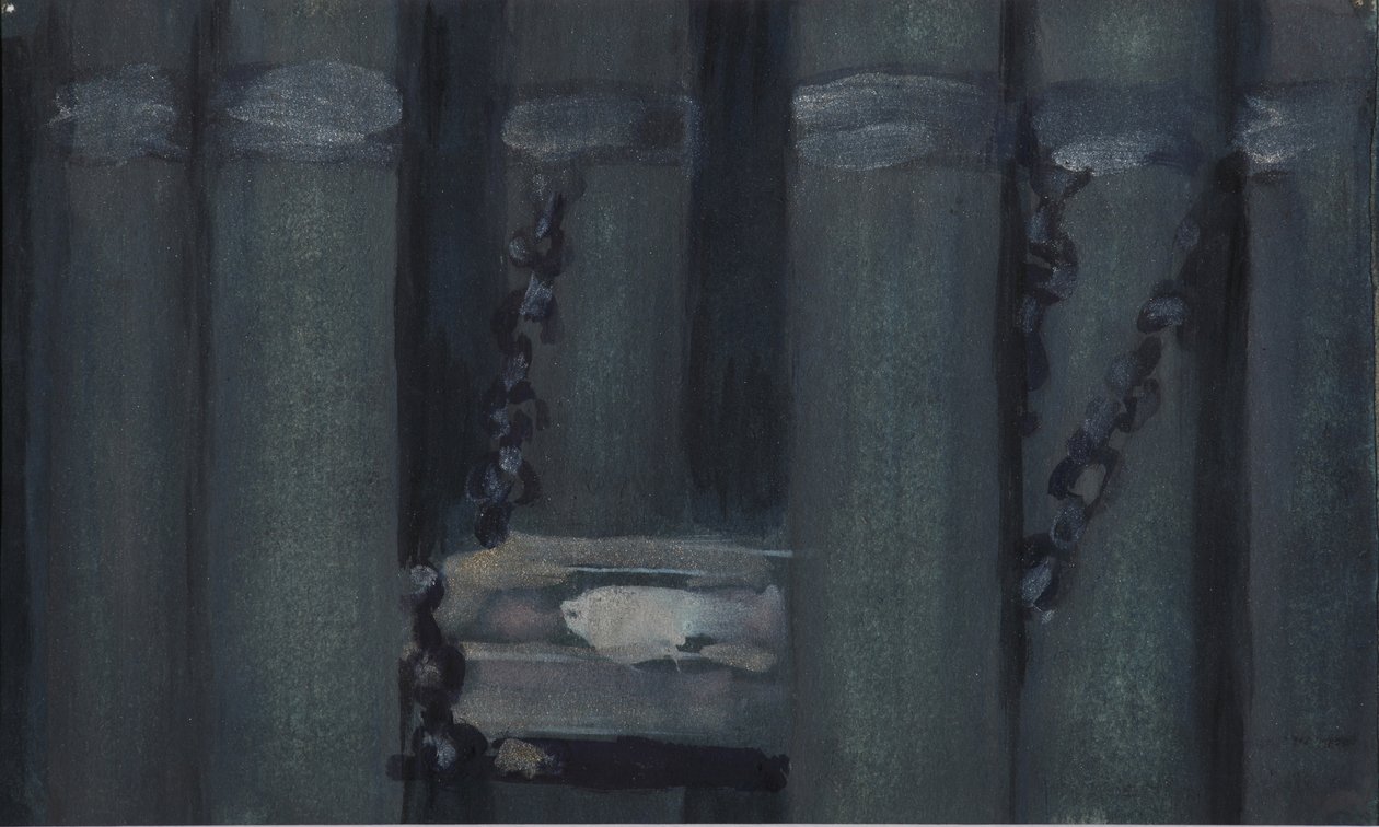 Illustration du Conte de la princesse morte et des sept chevaliers - Sergei Vasilievich Malyutin