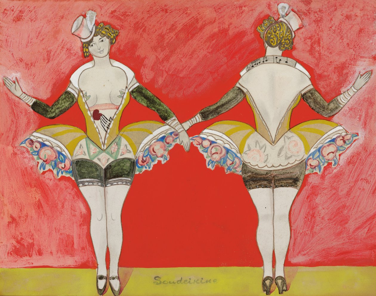 Conception de costume pour la production théâtrale 