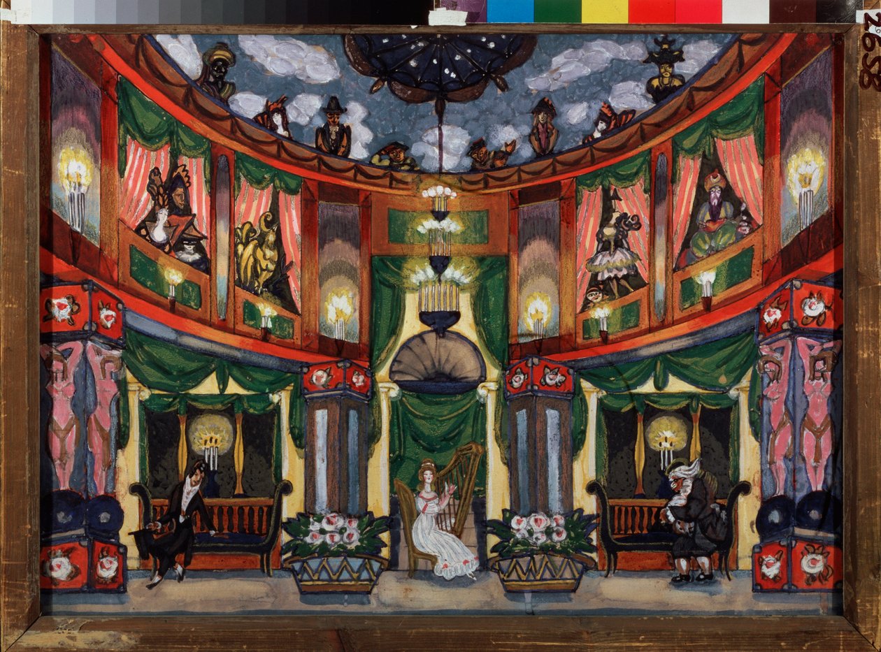 Décor préparatoire pour l