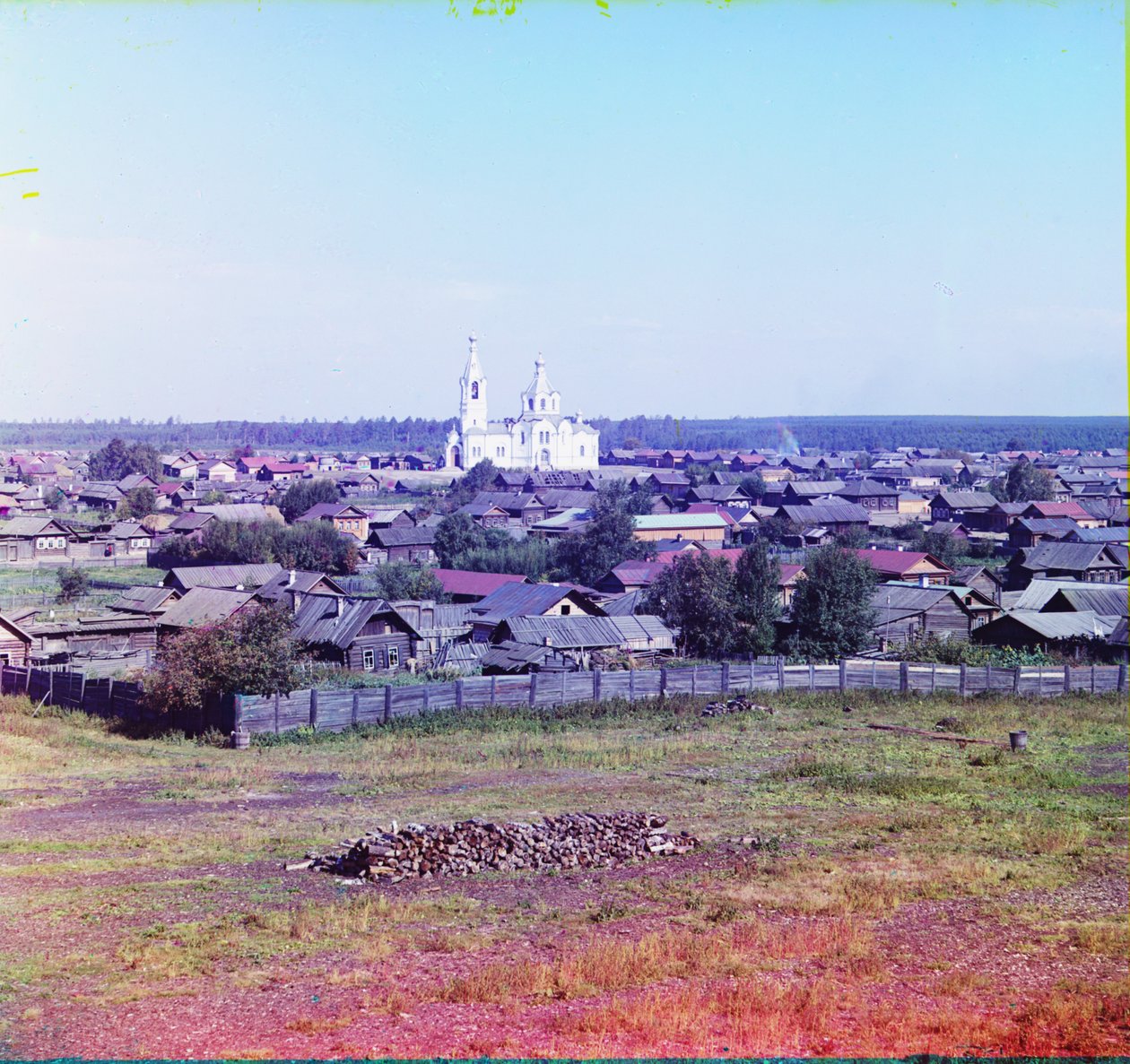 Ekaterinbourg où, en 1918, le tsar et sa famille ont été fusillés, 1905-1915 - Sergey Prokudin Gorsky