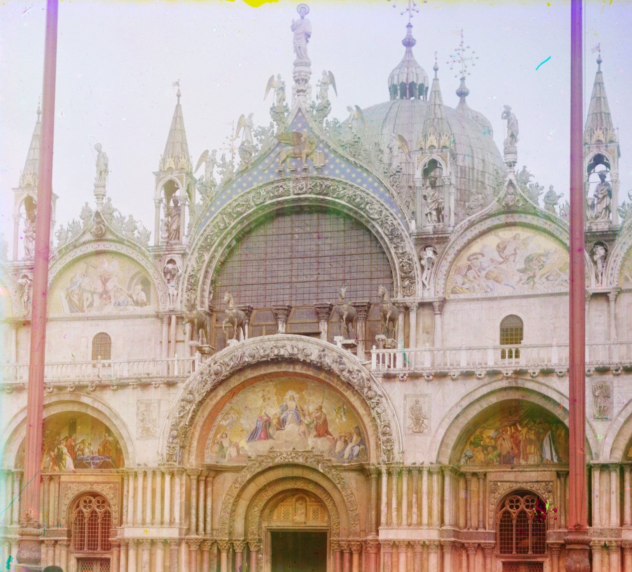 Cathédrale Saint-Marc, Venise, 1905-1915 - Sergey Prokudin Gorsky