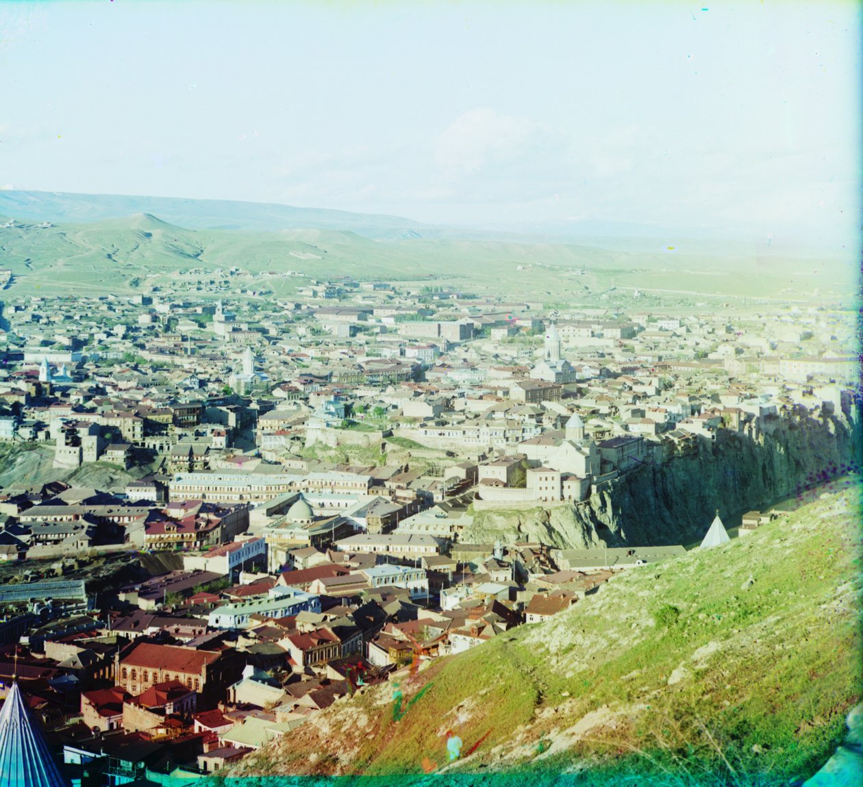 Vue de Tiflis (aujourd