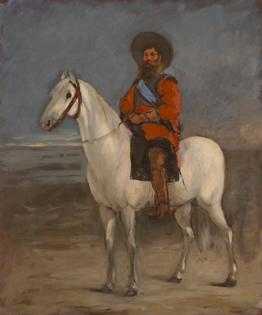 Soldat de Garibaldi à cheval - Severin Falkman