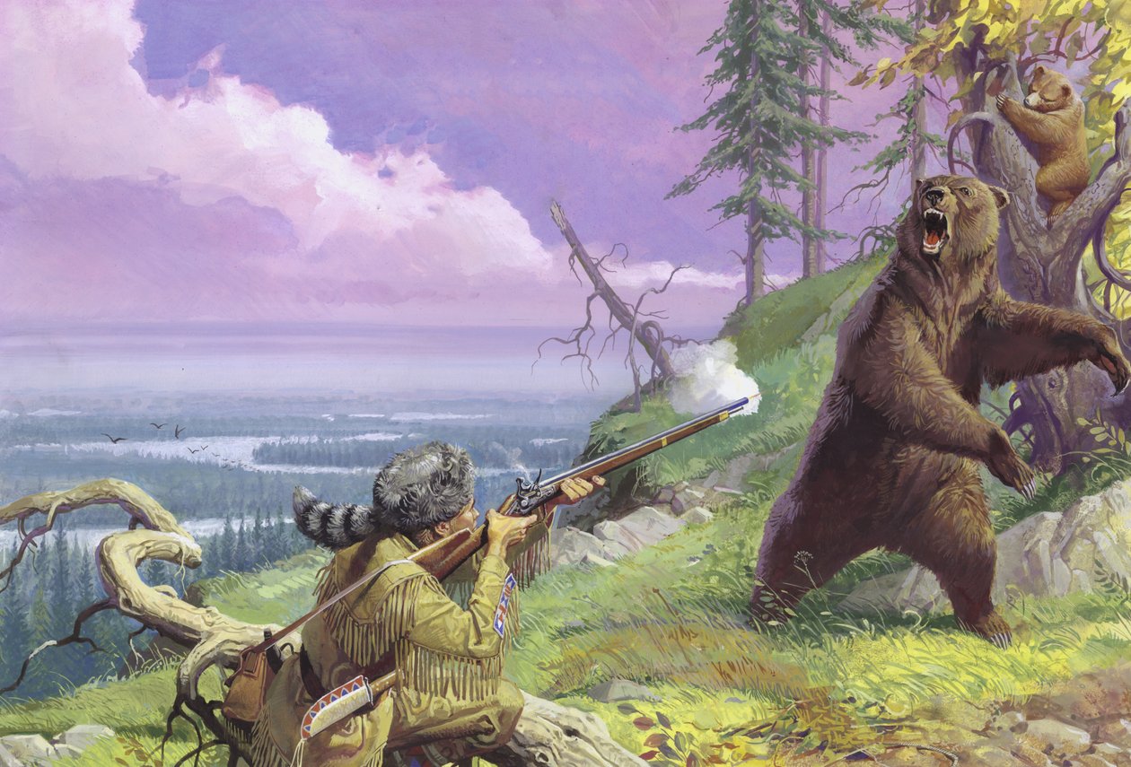 Daniel Boone ouvre la voie à la nature sauvage - Severino Baraldi