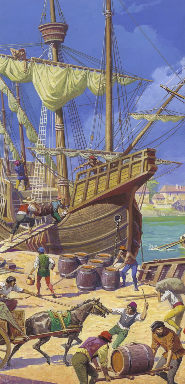 La flotte de Ferdinand Magellan - Severino Baraldi