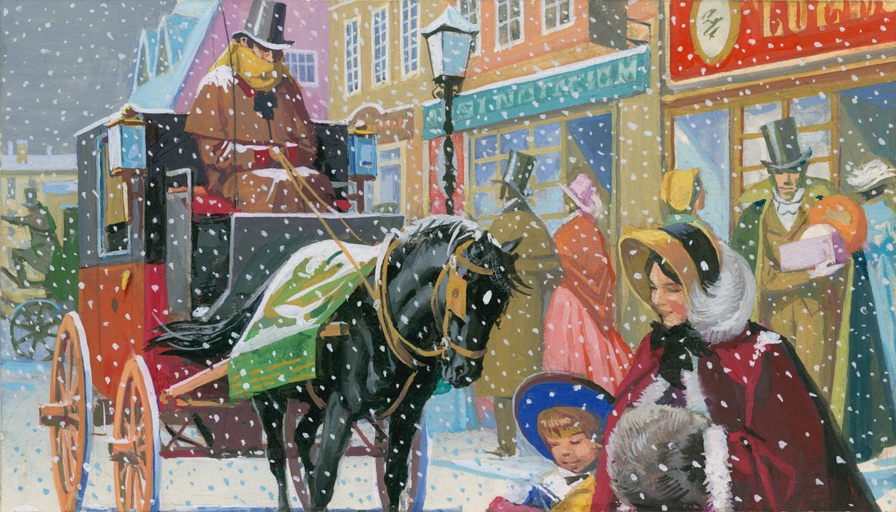 Illustration pour Black Beauty (gouache sur papier) - Severino Baraldi