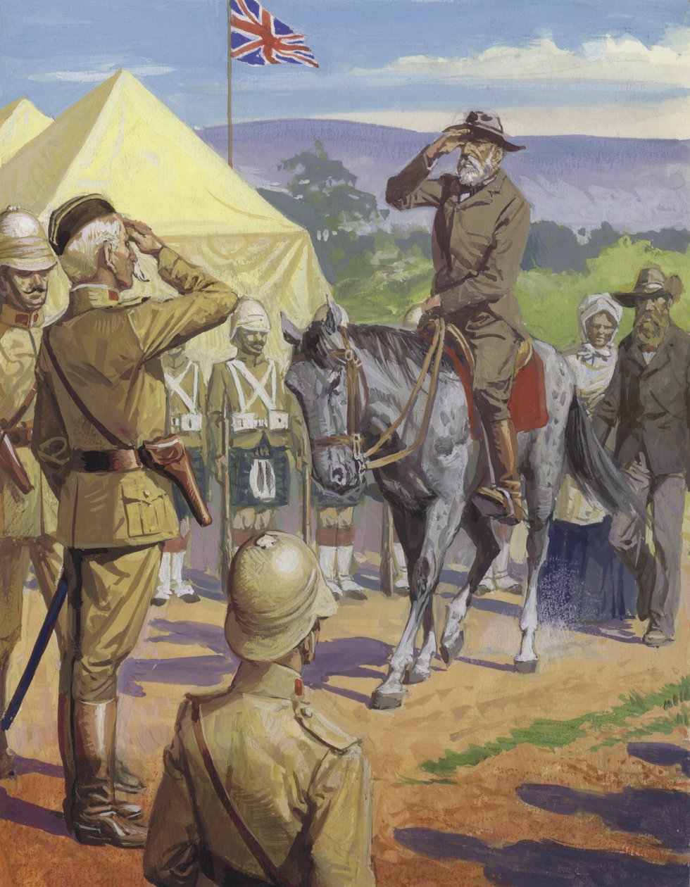 Pier Cronje se rend à Lord Roberts - Severino Baraldi