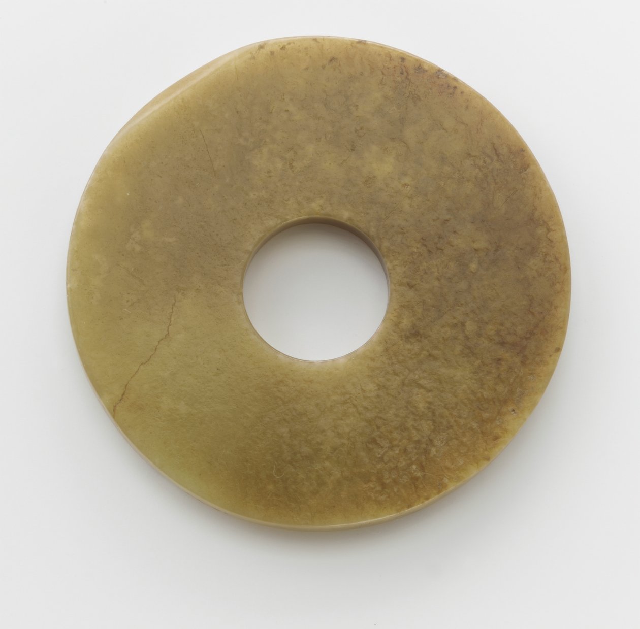 Disque rituel (bi) - Shang Dynasty Chinese School