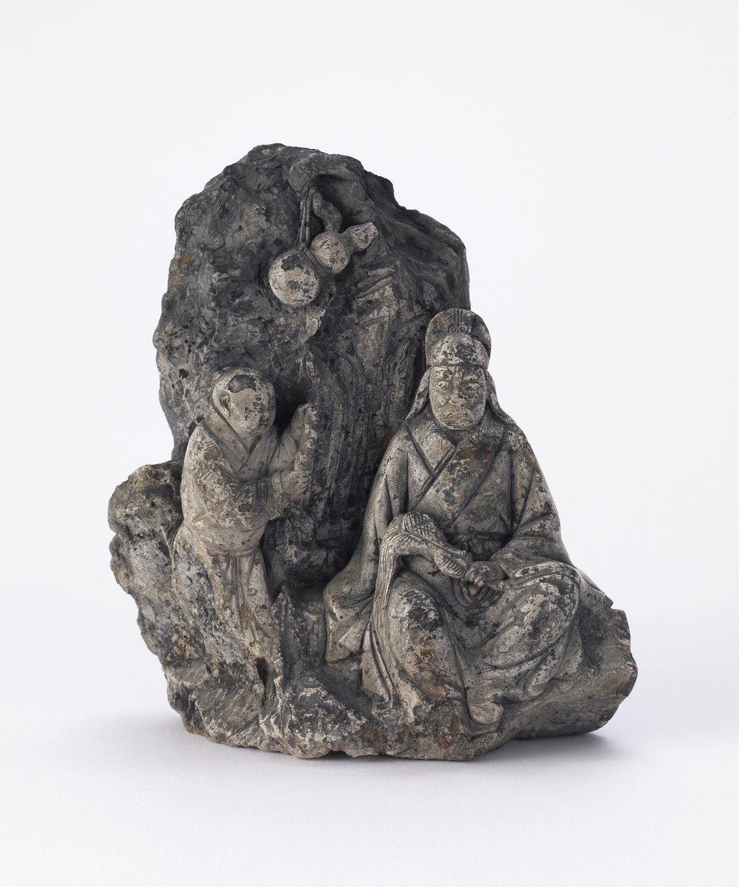 Petite herminette fine (pen) XIIe-XIe siècle av. J.-C. (jade) - Shang Dynasty Chinese School
