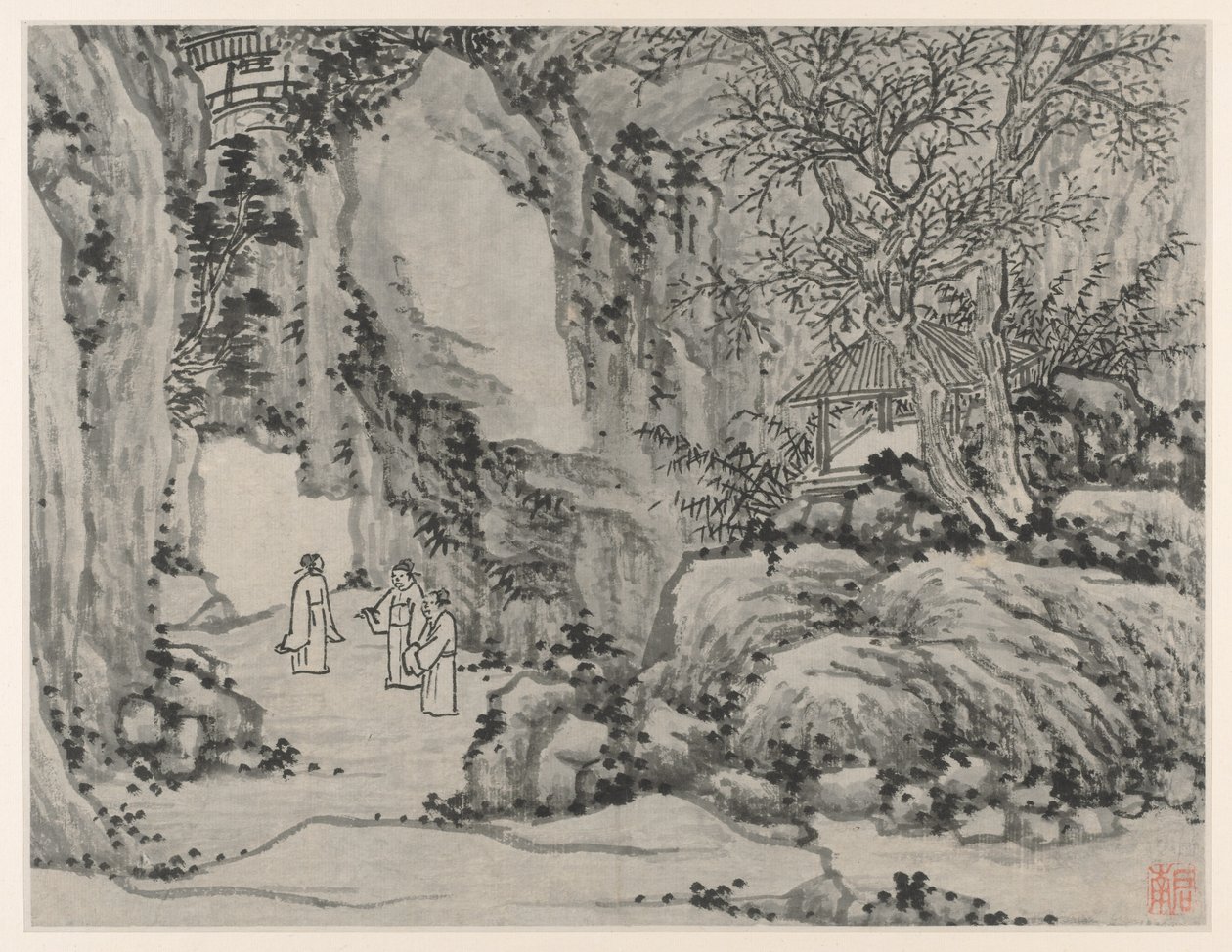 Douze vues de la colline du Tigre, Suzhou : La Source de l